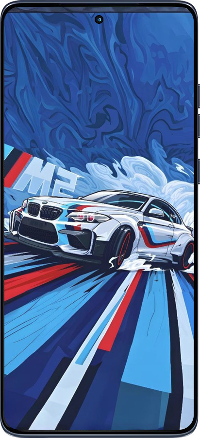 Силіконовий чехол БМВ для Motorola Edge 60 Fusion 5G - 6292u-4021 изображение 