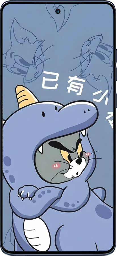 Силиконовый чехол Том и джерри 1 для Motorola Edge 60 Fusion 5G - 6358u-4021 изображение 