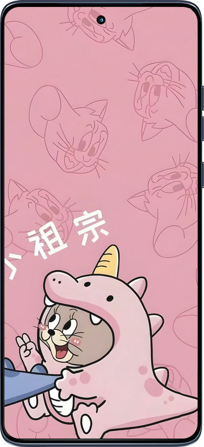 Силіконовий чехол Том і джеррі 2 для Motorola Edge 60 Fusion 5G - 6359u-4021 изображение 