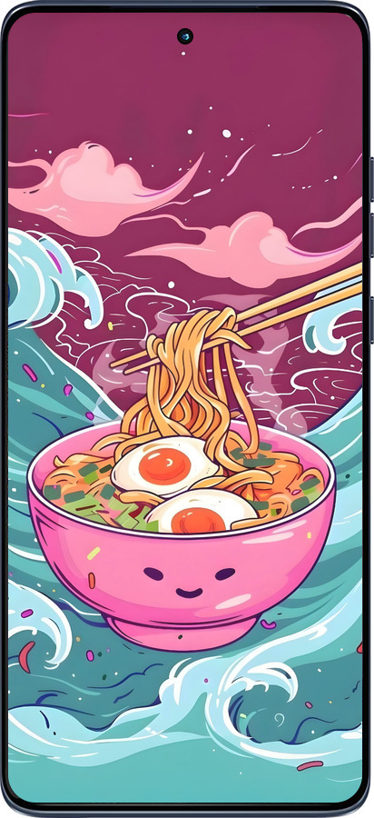 Силіконовий чехол Рамен для Motorola Edge 60 Fusion 5G - 6360u-4021 изображение 