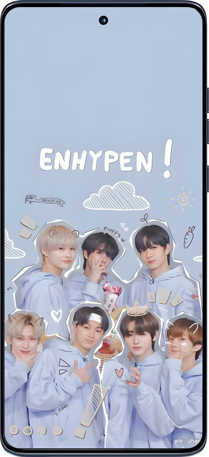 Силіконовий чехол Енхайпен для Motorola Edge 60 Fusion 5G - 6362u-4021 изображение 