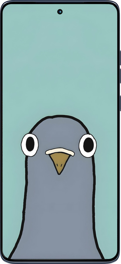 Силиконовый чехол Голубь для Motorola Edge 60 Fusion 5G - 6388u-4021 изображение 