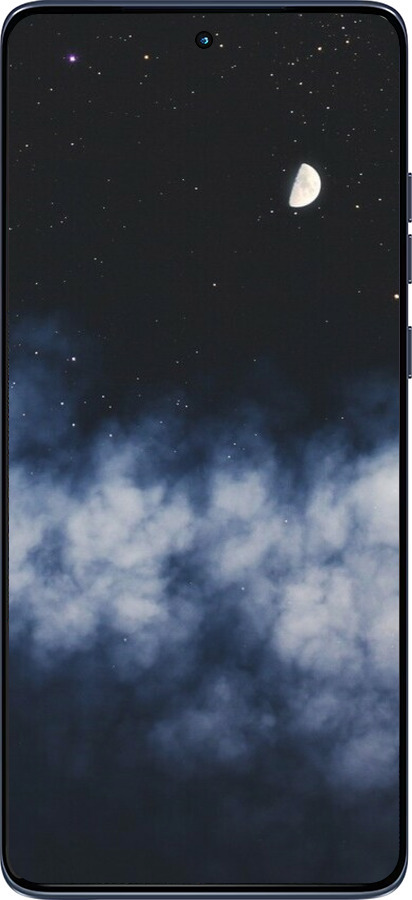 Силиконовый чехол Ночное небо для Motorola Edge 60 Fusion 5G - 6450u-4021 изображение 