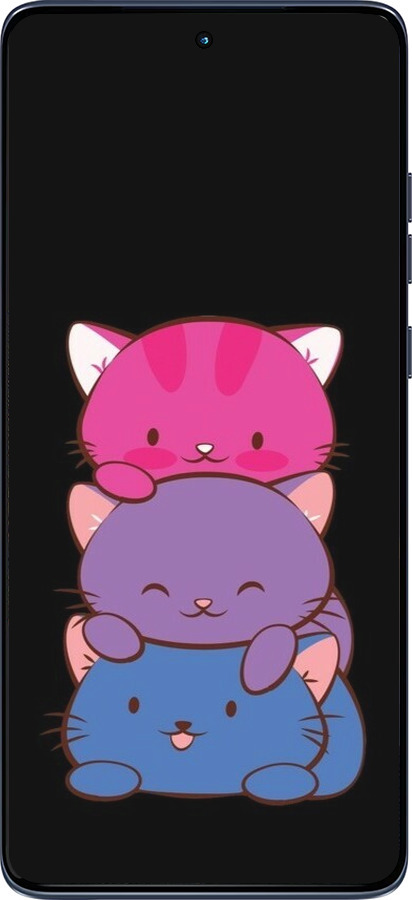 Силіконовий чехол Милі котятка для Motorola Edge 60 Fusion 5G - 6518u-4021 изображение 