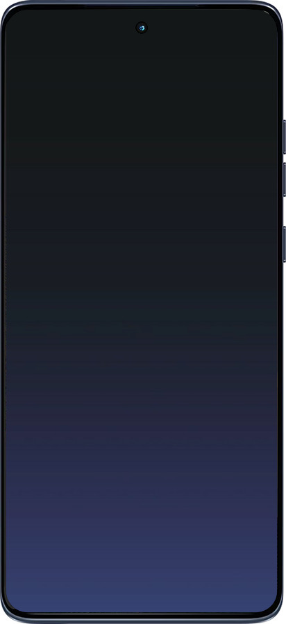 Силиконовый чехол Градиент в тёмно - синем стиле для Motorola Edge 60 Fusion 5G - 6542u-4021 изображение 