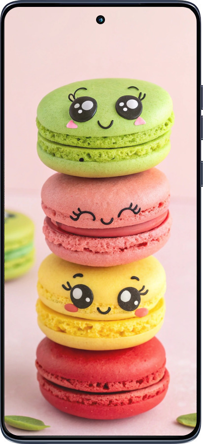 Силиконовый чехол Печенье для Motorola Edge 60 Fusion 5G - 6693u-4021 изображение 