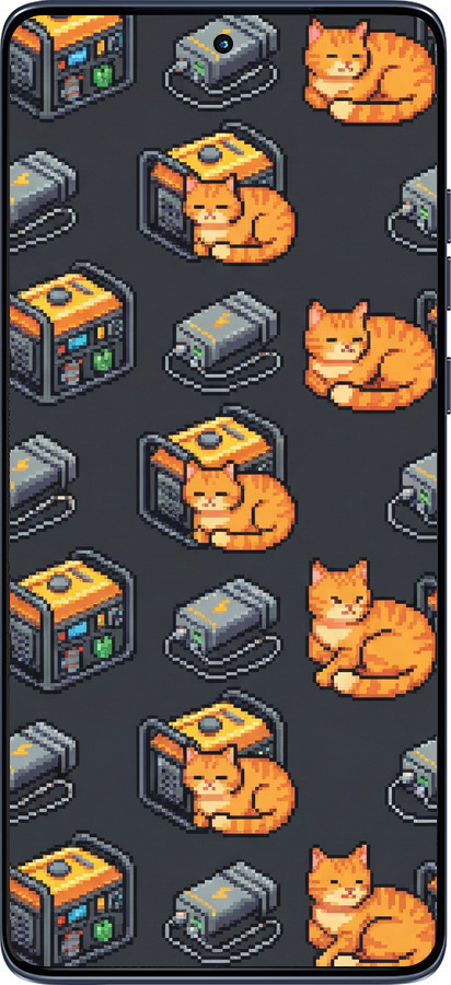 Силиконовый чехол Autonomous Zone для Motorola Edge 60 Fusion 5G - 6771u-4021 изображение 