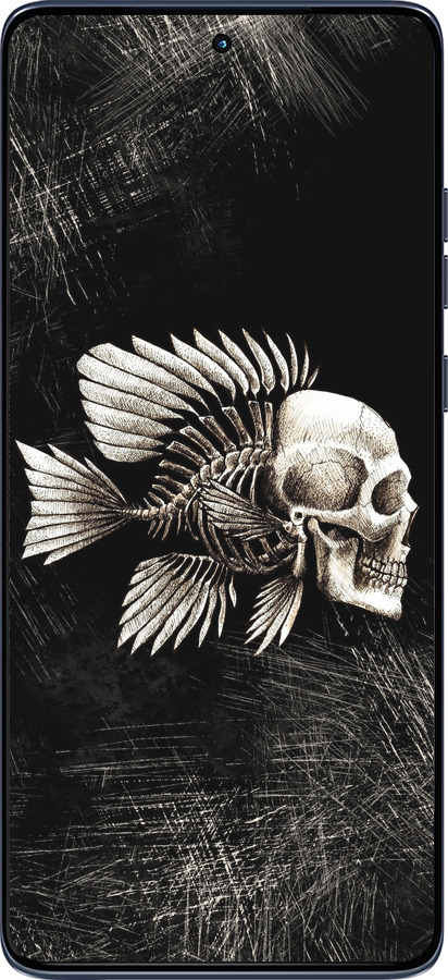 Силиконовый чехол Рыбо-человек для Motorola Edge 60 Fusion 5G - 683u-4021 изображение 