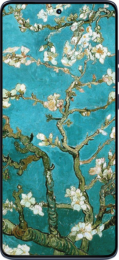 Силіконовий чехол Вінсент Ван Гог. Сакура для Motorola Edge 60 Fusion 5G - 841u-4021 изображение 