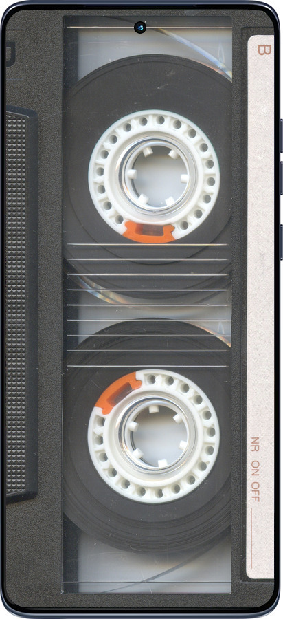 Силиконовый чехол Кассета для Motorola Edge 60 Fusion 5G - 876u-4021 изображение 