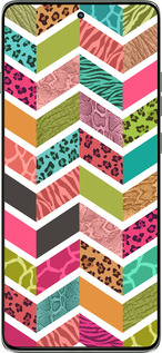 Силиконовый чехол Шеврон v3 для Motorola Edge 60 Pro 5G - 1058u-4020 изображение 