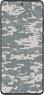 Силиконовый чехол Камуфляж для Motorola Edge 60 Pro 5G - 1085u-4020 изображение 