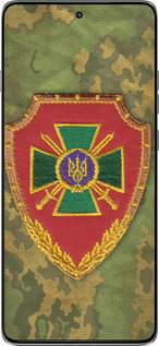 Силиконовый чехол Пограничная служба Украины для Motorola Edge 60 Pro 5G - 1091u-4020 изображение 