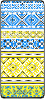 Силиконовый чехол Вышиванка 40 для Motorola Edge 60 Pro 5G - 1174u-4020 изображение 