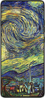 Силиконовый чехол Винсент Ван Гог. Звёздная ночь для Motorola Edge 60 Pro 5G - 163u-4020 изображение 