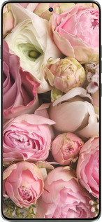 Силиконовый чехол Розы v2 для Motorola Edge 60 Pro 5G - 2320u-4020 изображение 