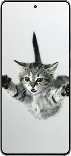 Силиконовый чехол Летящий котёнок для Motorola Edge 60 Pro 5G - 2322u-4020 изображение 