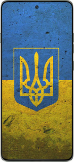 Силиконовый чехол Флаг и герб Украины 2 для Motorola Edge 60 Pro 5G - 378u-4020 изображение 