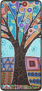 Силиконовый чехол Арт-дерево для Motorola Edge 60 Pro 5G - 4008u-4020 изображение 