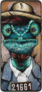 Силиконовый чехол Хамелеон в розыске для Motorola Edge 60 Pro 5G - 4030u-4020 изображение 