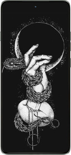 Силіконовий чехол Змія в руці для Motorola Edge 60 Pro 5G - 4149u-4020 изображение 