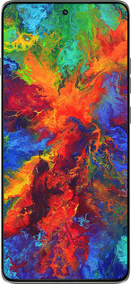 Силиконовый чехол Акварель на холсте для Motorola Edge 60 Pro 5G - 4150u-4020 изображение 