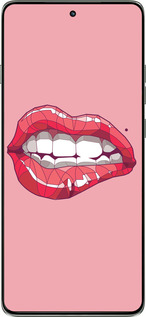 Силіконовий чехол Sexy lips для Motorola Edge 60 Pro 5G - 4174u-4020 изображение 