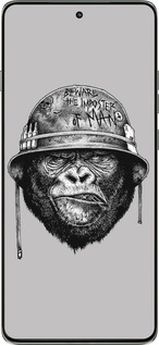 Силиконовый чехол military monkey для Motorola Edge 60 Pro 5G - 4177u-4020 изображение 