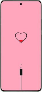 Силиконовый чехол Подзарядка сердца1 для Motorola Edge 60 Pro 5G - 4275u-4020 изображение 