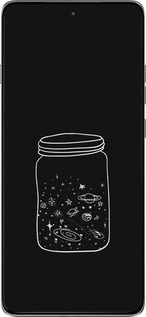 Силиконовый чехол Космос в банке для Motorola Edge 60 Pro 5G - 4297u-4020 изображение 