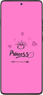 Силіконовий чехол Princess для Motorola Edge 60 Pro 5G - 4361u-4020 изображение 