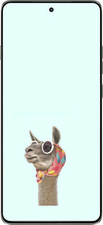 Силиконовый чехол Модная лама для Motorola Edge 60 Pro 5G - 4479u-4020 изображение 