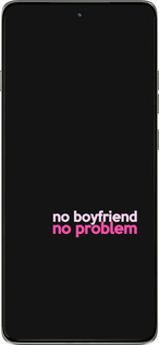 Силиконовый чехол no boyfriend no problem для Motorola Edge 60 Pro 5G - 4549u-4020 изображение 