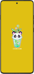 Силиконовый чехол Панда 1 для Motorola Edge 60 Pro 5G - 4558u-4020 изображение 