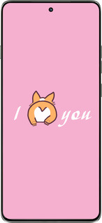 Силіконовий чехол Люблю1 для Motorola Edge 60 Pro 5G - 4587u-4020 изображение 