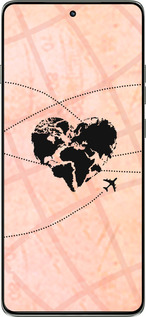 Силиконовый чехол Путешествуй для Motorola Edge 60 Pro 5G - 4607u-4020 изображение 