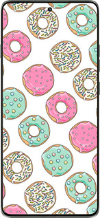 Силиконовый чехол Пончики 1 для Motorola Edge 60 Pro 5G - 4657u-4020 изображение 