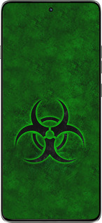 Силиконовый чехол biohazard 30 для Motorola Edge 60 Pro 5G - 4848u-4020 изображение 