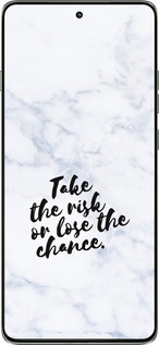 Силиконовый чехол Рискнуть или потерять шанс для Motorola Edge 60 Pro 5G - 4866u-4020 изображение 