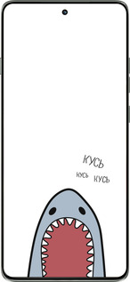 Силіконовий чехол Акула для Motorola Edge 60 Pro 5G - 4870u-4020 изображение 