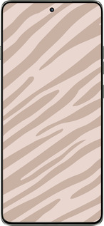 Силиконовый чехол Зебра беж для Motorola Edge 60 Pro 5G - 4875u-4020 изображение 