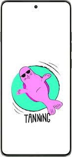 Силиконовый чехол Magic Time для Motorola Edge 60 Pro 5G - 4889u-4020 изображение 