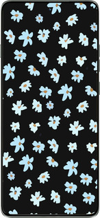 Силіконовий чехол Квітковий для Motorola Edge 60 Pro 5G - 4900u-4020 изображение 