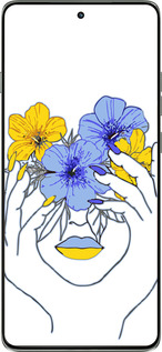 Силіконовий чехол Дівчина v4 для Motorola Edge 60 Pro 5G - 5276u-4020 изображение 