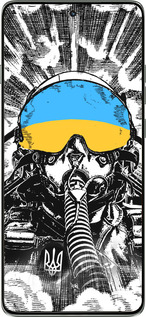 Силиконовый чехол Призрак Киева v3 для Motorola Edge 60 Pro 5G - 5307u-4020 изображение 