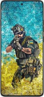 Силиконовый чехол Воин ЗСУ для Motorola Edge 60 Pro 5G - 5311u-4020 изображение 