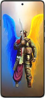 Силіконовий чехол Воїн Ангел  для Motorola Edge 60 Pro 5G - 5317u-4020 изображение 