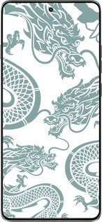 Силиконовый чехол Дракон для Motorola Edge 60 Pro 5G - 5476u-4020 изображение 