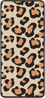 Силиконовый чехол Пятна леопарда v2 для Motorola Edge 60 Pro 5G - 5496u-4020 изображение 