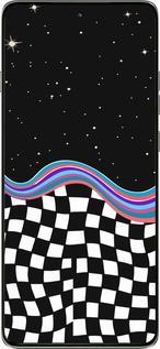 Силиконовый чехол Абстрактный космос для Motorola Edge 60 Pro 5G - 5512u-4020 изображение 